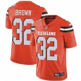 Nike Cleveland Browns #32 Jim Brown Orange Alternate NFL Vapor Untouchable Limited Jersey,baseball caps,new era cap wholesale,wholesale hats